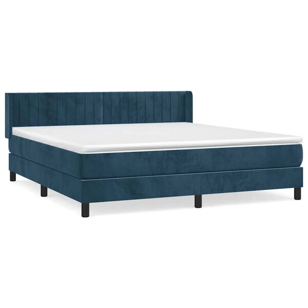 vidaXL &Kappa;&rho;&epsilon;&beta;ά&tau;&iota; Boxspring &mu;&epsilon; &Sigma;&tau;&rho;ώ&mu;&alpha; &Sigma;&kappa;&omicron;ύ&rho;&omicron; &Mu;&pi;&lambda;&epsilon; 180x200 &epsilon;&kappa;. &Beta;&epsilon;&lambda;&omicron;ύ&delta;&iota;&nu;&omicron;