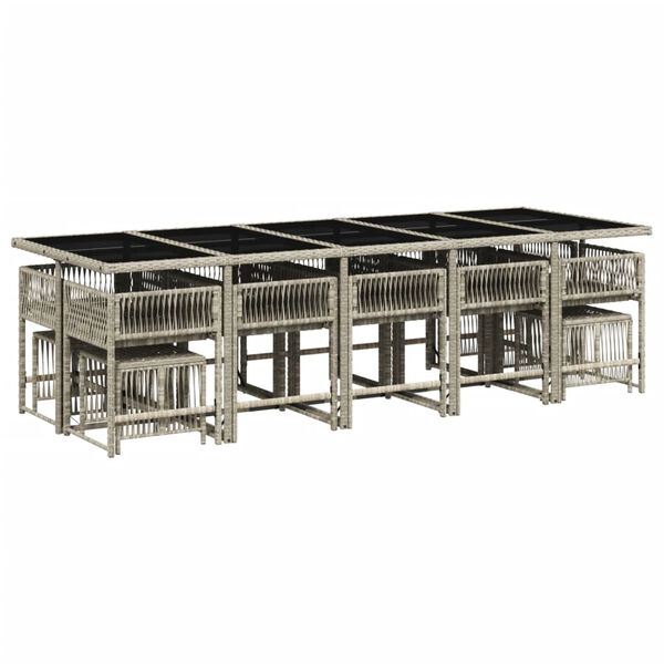 vidaXL &Sigma;&epsilon;&tau; &Tau;&rho;&alpha;&pi;&epsilon;&zeta;&alpha;&rho;ί&alpha;&sigmaf; &Kappa;ή&pi;&omicron;&upsilon; 15 &tau;&epsilon;&mu;. &Alpha;&nu;. &Gamma;&kappa;&rho;&iota; &Sigma;&upsilon;&nu;&theta;. &Rho;&alpha;&tau;ά&nu; &mu;&epsilon; &Mu;&alpha;&xi;&iota;&lambda;ά&rho;&iota;&alpha;