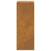 vidaXL Θυρίδα Πακέτων Σκ rusty 41 x 38 x 103 εκ