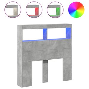 vidaXL &Kappa;&epsilon;&phi;&alpha;&lambda;ά&rho;&iota; &mu;&epsilon; &Alpha;&pi;&omicron;&theta;&eta;&kappa;. &Chi;ώ&rho;&omicron; & LED &Gamma;&kappa;&rho;&iota; &Sigma;&kappa;&upsilon;&rho;. 100x17x102 &epsilon;&kappa;.