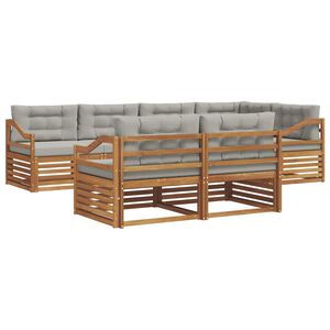 vidaXL &Sigma;&epsilon;&iota;&rho;ά &Kappa;&alpha;&nu;&alpha;&pi;έ &Epsilon;&xi;&omega;&tau;&epsilon;&rho;&iota;&kappa;&omicron;ύ 7 pcs &Phi;&upsilon;&sigma;&iota;&kappa;ό &kappa;&alpha;&iota; &Alpha;&nu;&omicron;&iota;&chi;&tau;ό &Gamma;&kappa;&rho;&iota;