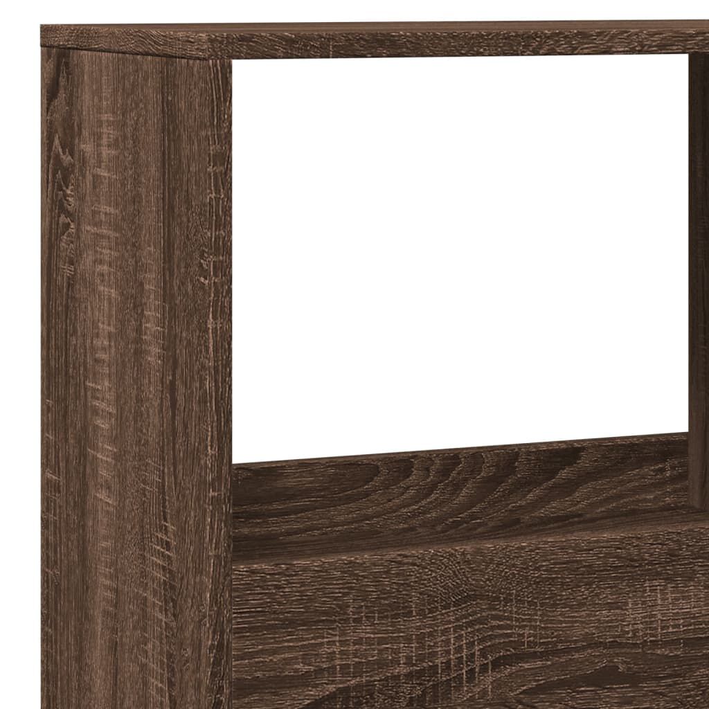 vidaXL Βιβλιοθήκη/Διαχωριστικό Χώρου Δρυς 100x33x155,5 εκ. Επεξ. Ξύλο