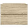 vidaXL Κομοδίνο Χρώμα Sonoma Δρυς 40 x 30 x 30 εκ. από Μοριοσανίδα