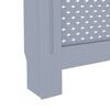 vidaXL Κάλυμμα Καλοριφέρ Ανθρακί 172 x 19 x 81,5 εκ. από MDF