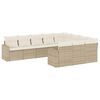 vidaXL &Sigma;&epsilon;&tau; &Kappa;&alpha;&nu;&alpha;&pi;έ &Kappa;ή&pi;&omicron;&upsilon; 10 &tau;&epsilon;&mu;. &Mu;&pi;&epsilon;&zeta; &Sigma;&upsilon;&nu;&theta;&epsilon;&tau;&iota;&kappa;ό &Rho;&alpha;&tau;ά&nu; &mu;&epsilon; &Mu;&alpha;&xi;&iota;&lambda;ά&rho;&iota;&alpha;