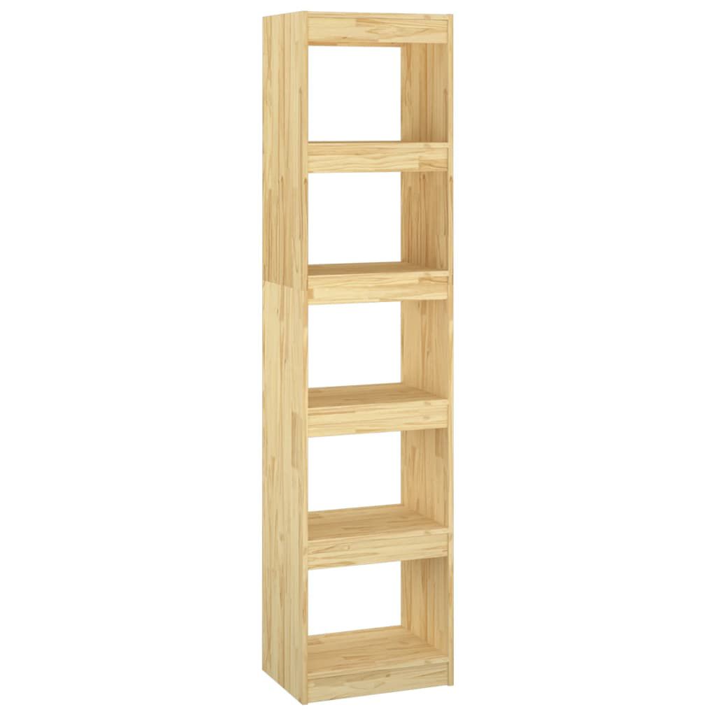 vidaXL Βιβλιοθήκη/Διαχωριστικό Χώρου 40x30x167,5 εκ. Μασίφ Ξύλο Πεύκου