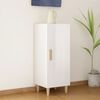 vidaXL Ντουλάπι Γυαλιστερό Λευκό 34,5x34x90 εκ. Επεξεργασμένο Ξύλο