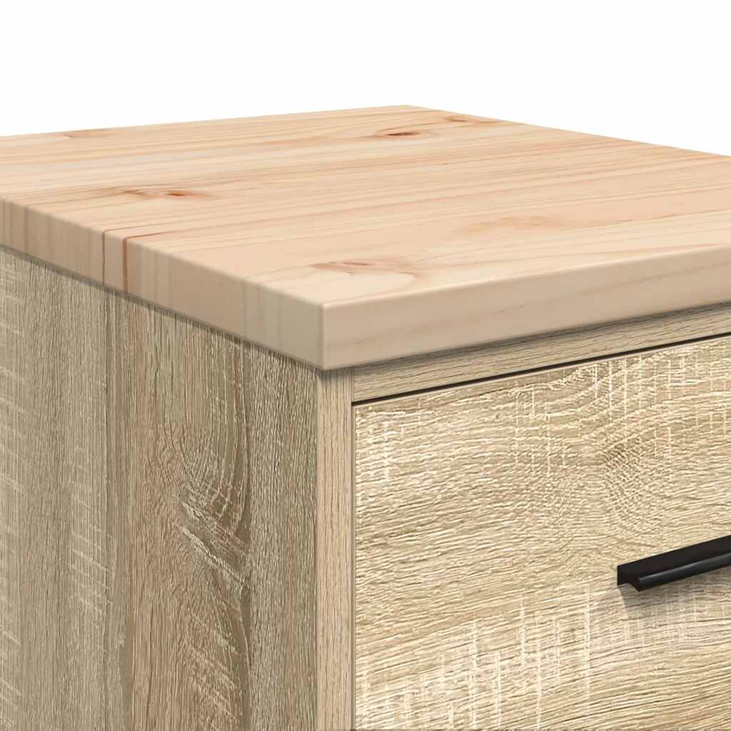 vidaXL ντουλάπι αποθήκευσης γκαράζ 40x51x85 εκ μασίφ ξύλο πεύκο