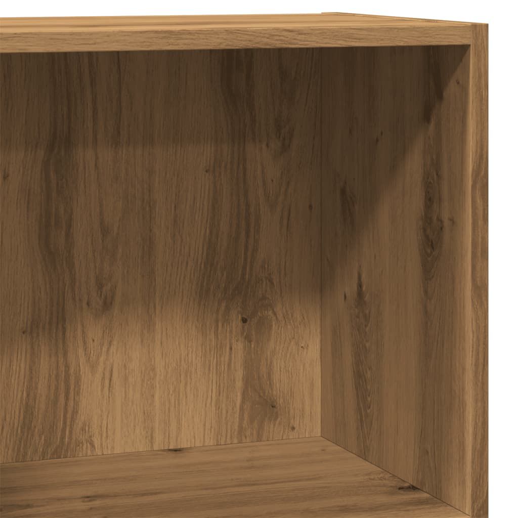 vidaXL Βιβλιοθήκη Αρτισιανή Δρυς 60x30x77 εκ. από Επεξεργασμένο Ξύλο