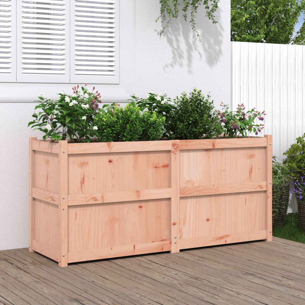 vidaXL Ζαρντινιέρα Κήπου 150x50x70 εκ. από Μασίφ Ξύλο Ψευδοτσούγκας