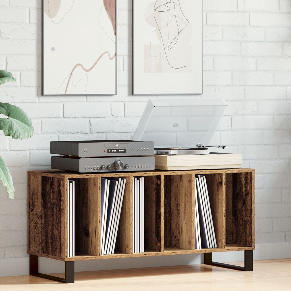 vidaXL Ντουλάπα Δίσκων Artisan Oak 100x38x48 εκ Επεξεργασμένου Ξύλου