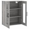 vidaXL Ντουλάπι Τοίχου Γκρι Sonoma 69,5 x 34 x 90 εκ.