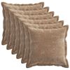 vidaXL &Kappa;ά&lambda;&upsilon;&mu;&mu;&alpha; &Mu;&alpha;&xi;&iota;&lambda;&alpha;&rho;&iota;&omicron;ύ 6 &tau;&mu;&chi;. HOUTEN &Kappa;&alpha;&phi;έ 40 x 40 cm