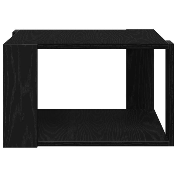 vidaXL Τραπεζάκι σαλονιού Μαύρη δρυς 85 x 55 x 31 cm