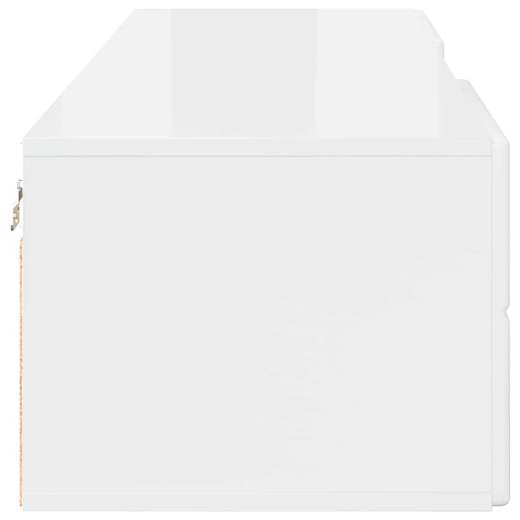 vidaXL Ντουλάπι TV με συρτάρι Γκρι σκυροδέματος 150 x 39 x 30 εκ
