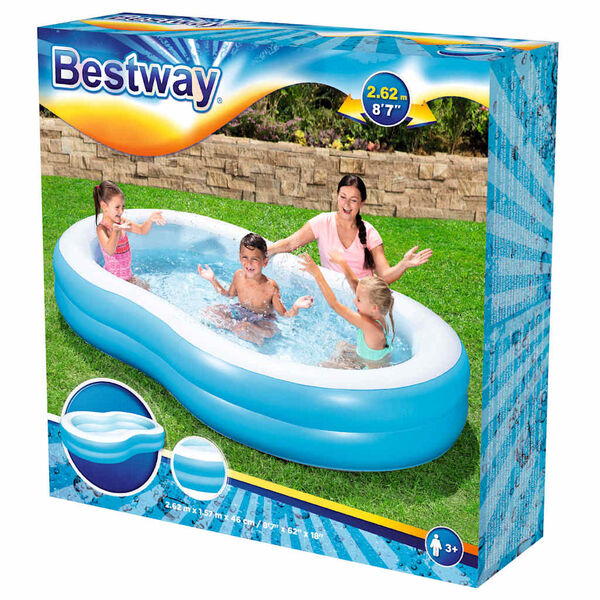 Bestway Πισίνα Big Lagoon 262 x 157 x 46 εκ.
