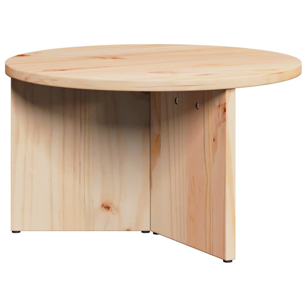 vidaXL Τραπεζάκι σαλονιού 2 pcs Φυσικό 49 x 49 x 28 εκ