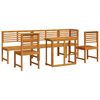 vidaXL &Sigma;&epsilon;&tau; &Mu;&pi;&iota;&sigma;&tau;&rho;ό &Kappa;ή&pi;&omicron;&upsilon; 6 pcs &Kappa;&alpha;&phi;έ &Sigma;&tau;&epsilon;&rho;&epsilon;ό &Xi;ύ&lambda;&omicron; &Alpha;&kappa;&alpha;&kappa;ί&alpha;&sigmaf;