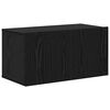 vidaXL Σετ επίπλου τηλεόρασης 4 pcs Μαύρη δρυς 200 x 30 x 30 cm