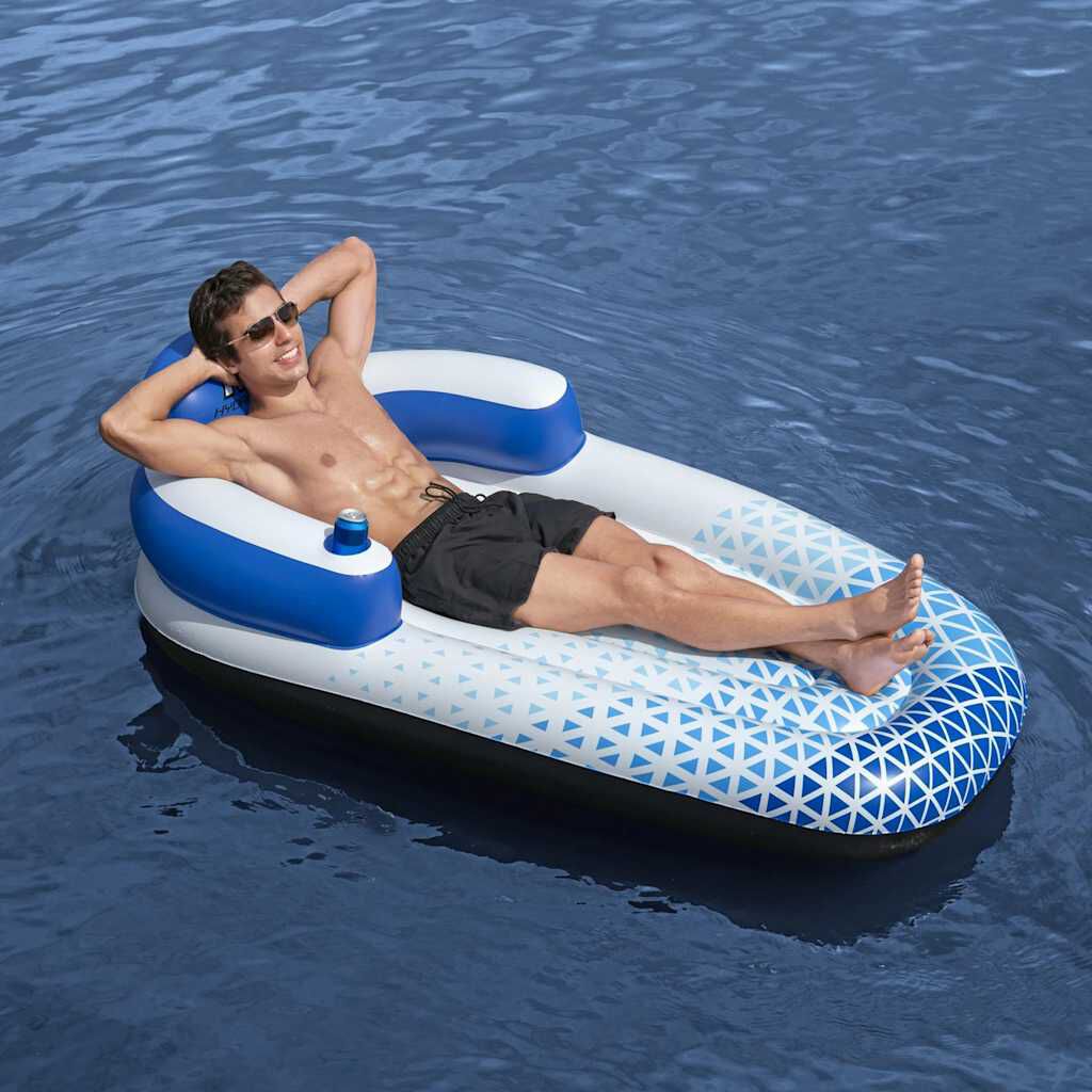 Bestway Φουσκωτό Στρώμα Hydro-Force Μπλε 183 x 97 εκ.