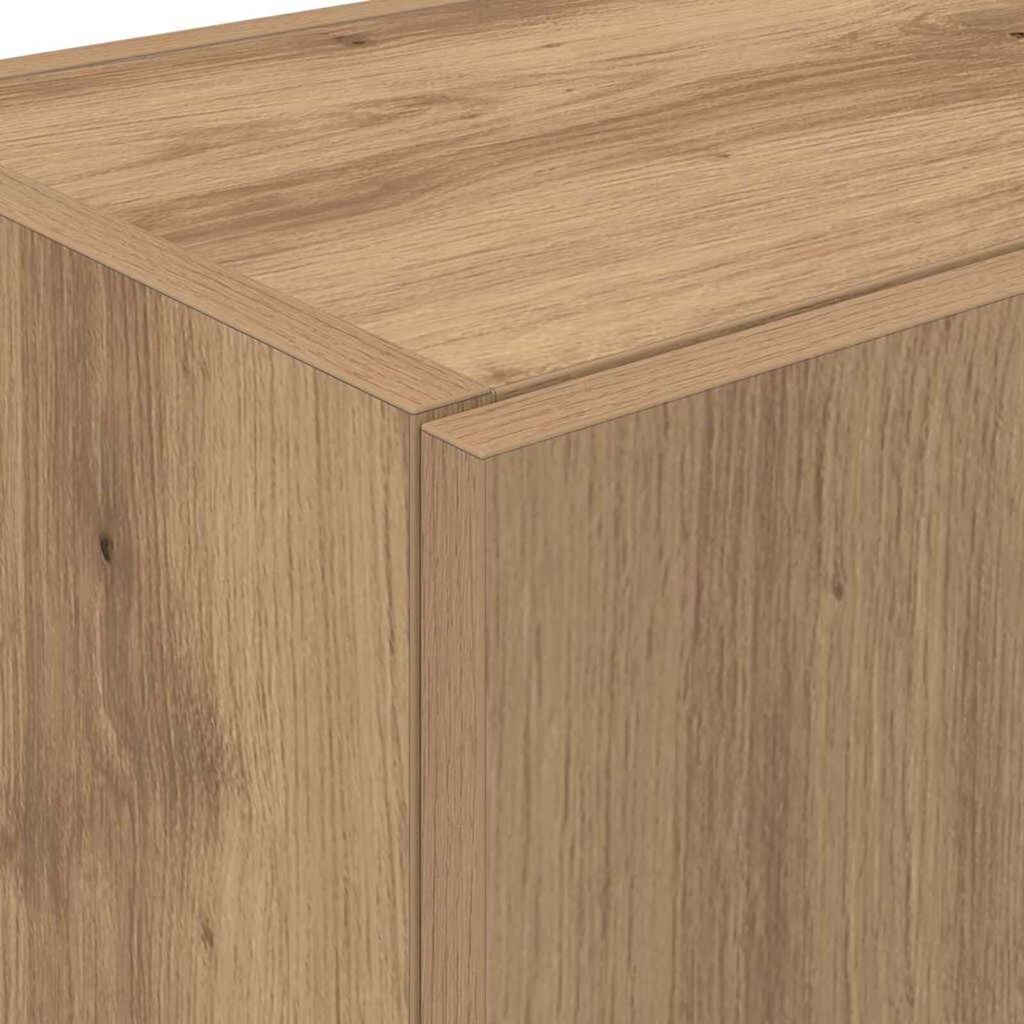 vidaXL Ντουλάπα Κουζίνας με ράφι artisan δρυς 60 x 50 x 180 εκ