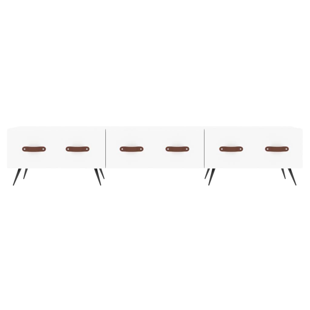 vidaXL Έπιπλο Τηλεόρασης Λευκό 150 x 36 x 30 εκ. Επεξεργασμένο Ξύλο