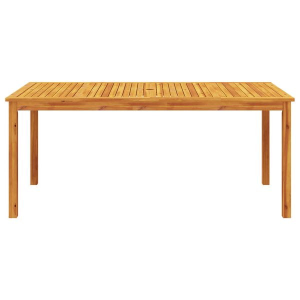vidaXL Τραπεζαρία Κήπου 180 x 90 x 75 εκ. από Μασίφ Ξύλο Ακακίας