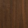 vidaXL Τραπεζάκια Σαλονιού 2 τεμ Brown Oak 50x50x40 εκ Επεξ. Ξύλο