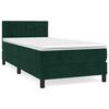 vidaXL &Kappa;&rho;&epsilon;&beta;ά&tau;&iota; Boxspring &mu;&epsilon; &Sigma;&tau;&rho;ώ&mu;&alpha; &Sigma;&kappa;&omicron;ύ&rho;&omicron; &Pi;&rho;ά&sigma;&iota;&nu;&omicron; 80x200 &epsilon;&kappa;. &Beta;&epsilon;&lambda;&omicron;ύ&delta;&iota;&nu;&omicron;