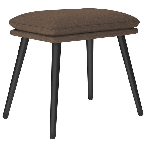 vidaXL Υποπόδιο Taupe 45 x 29,5 x 35 εκ. Υφασμάτινο
