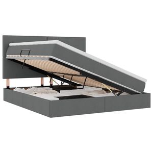 vidaXL &Kappa;&rho;&epsilon;&beta;ά&tau;&iota; &mu;&epsilon; &alpha;&pi;&omicron;&theta;&eta;&kappa;&epsilon;&upsilon;&tau;&iota;&kappa;ό &chi;ώ&rho;&omicron; &kappa;&alpha;&iota; LED &Sigma;&kappa;&omicron;ύ&rho;&omicron; &Gamma;&kappa;&rho;&iota; 160 x 200 cm