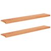vidaXL &Pi;&alpha;&rho;ά&theta;&upsilon;&rho;&alpha; 2 &tau;&mu;&chi;. &Lambda;&alpha;&kappa;&alpha;&rho;&iota;&sigma;&mu;έ&nu;&omicron; 140 x 25 x 2 cm &Sigma;&tau;&epsilon;&rho;&epsilon;ό &xi;ύ&lambda;&omicron; &omicron;&xi;&iota;ά&sigmaf;
