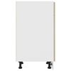 vidaXL Ντουλάπι με Συρτάρια "Lyon" σε Χρώμα Sonoma Δρυς 30x46x81,5 εκ. από Τεχνητό Ξύλο
