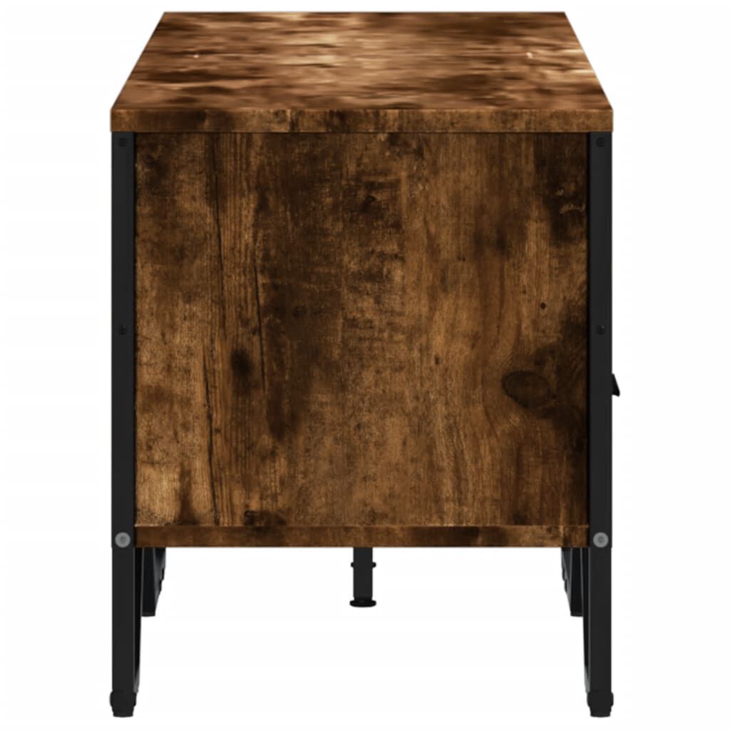 vidaXL Έπιπλο Τηλεόρασης Καπνιστή Δρυς 122x34x41εκ. Επεξεργασμένο Ξύλο
