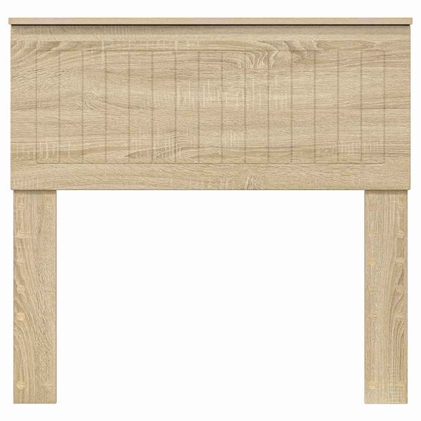 vidaXL Κεφαλάρι με κεφαλάρι Δρύς Sonoma 90 cm Επεξεργασμένο ξύλο