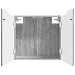 vidaXL &Nu;&tau;&omicron;&upsilon;&lambda;ά&pi;&alpha; &Pi;&iota;&nu;ά&kappa;&omega;&nu; &Beta;&epsilon;&lambda;ώ&nu; &Gamma;&kappa;&rho;&iota; Sonoma 56 x 12 x 63 &epsilon;&kappa;