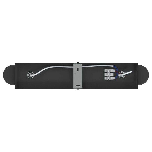 vidaXL Σποτ οροφής Μαύρο 26 x 6.5 x 11.5 εκ Ατσάλι