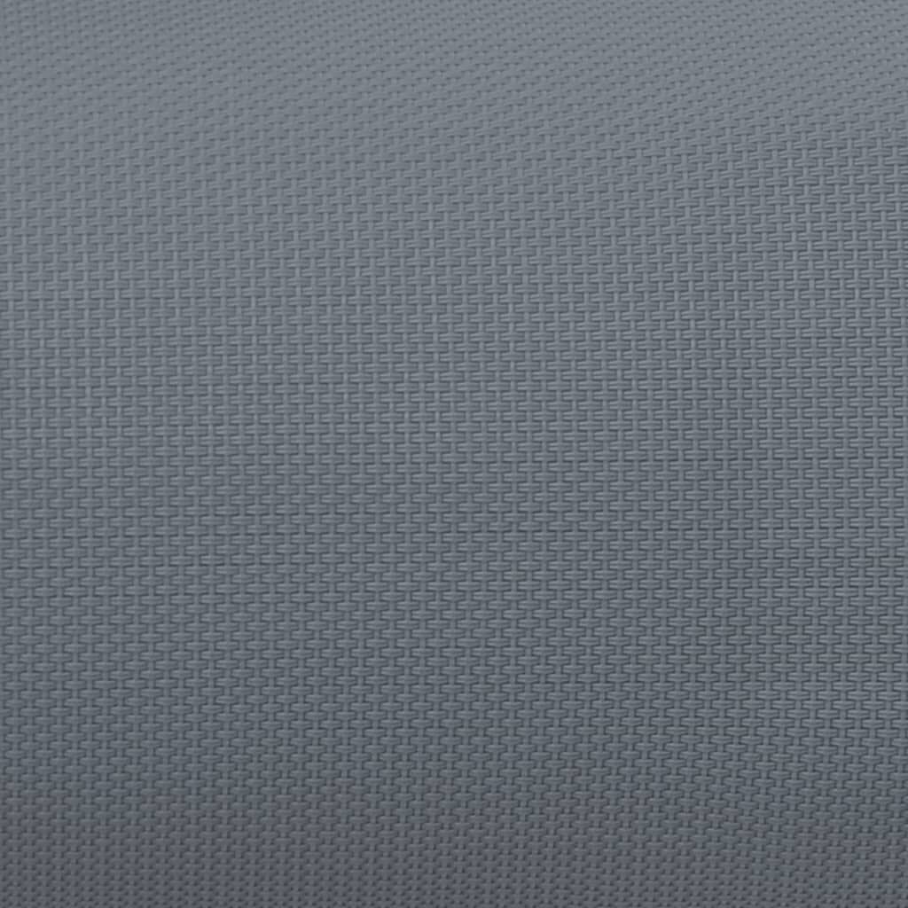 vidaXL Προσκέφαλο Σεζλόνγκ Γκρι 40 x 7,5 x 15 εκ. από Textilene
