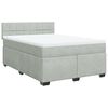 vidaXL &Kappa;&rho;&epsilon;&beta;ά&tau;&iota; Boxspring &mu;&epsilon; &Sigma;&tau;&rho;ώ&mu;&alpha; &Alpha;&nu;&omicron;&iota;&chi;&tau;ό &Gamma;&kappa;&rho;&iota; 140x190 &epsilon;&kappa;. &Beta;&epsilon;&lambda;&omicron;ύ&delta;&iota;&nu;&omicron;