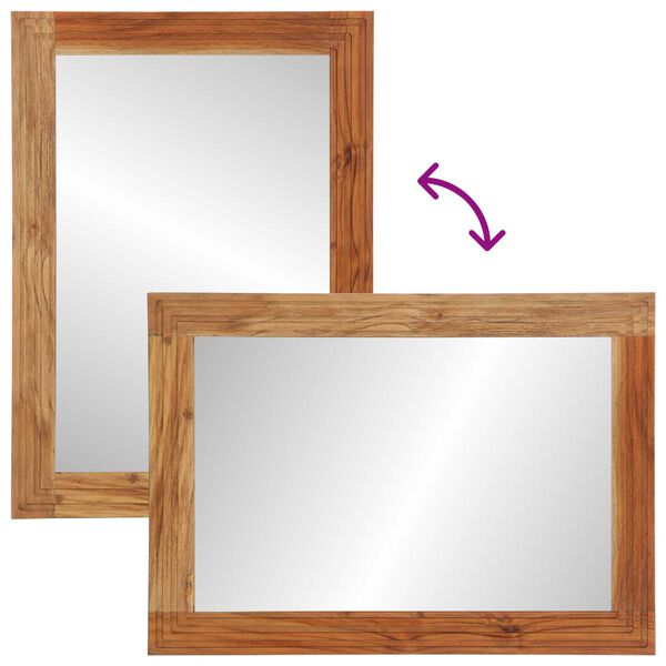 vidaXL Σετ Επίπλων Μπάνιου με συρτάρι 5 pcs Καφέ Μασίφ ξύλο ακακίας