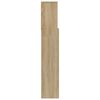 vidaXL Κεφαλάρι Με Αποθηκευτικό Χώρο Sonoma Δρυς 180 x 19 x 103,5 εκ.