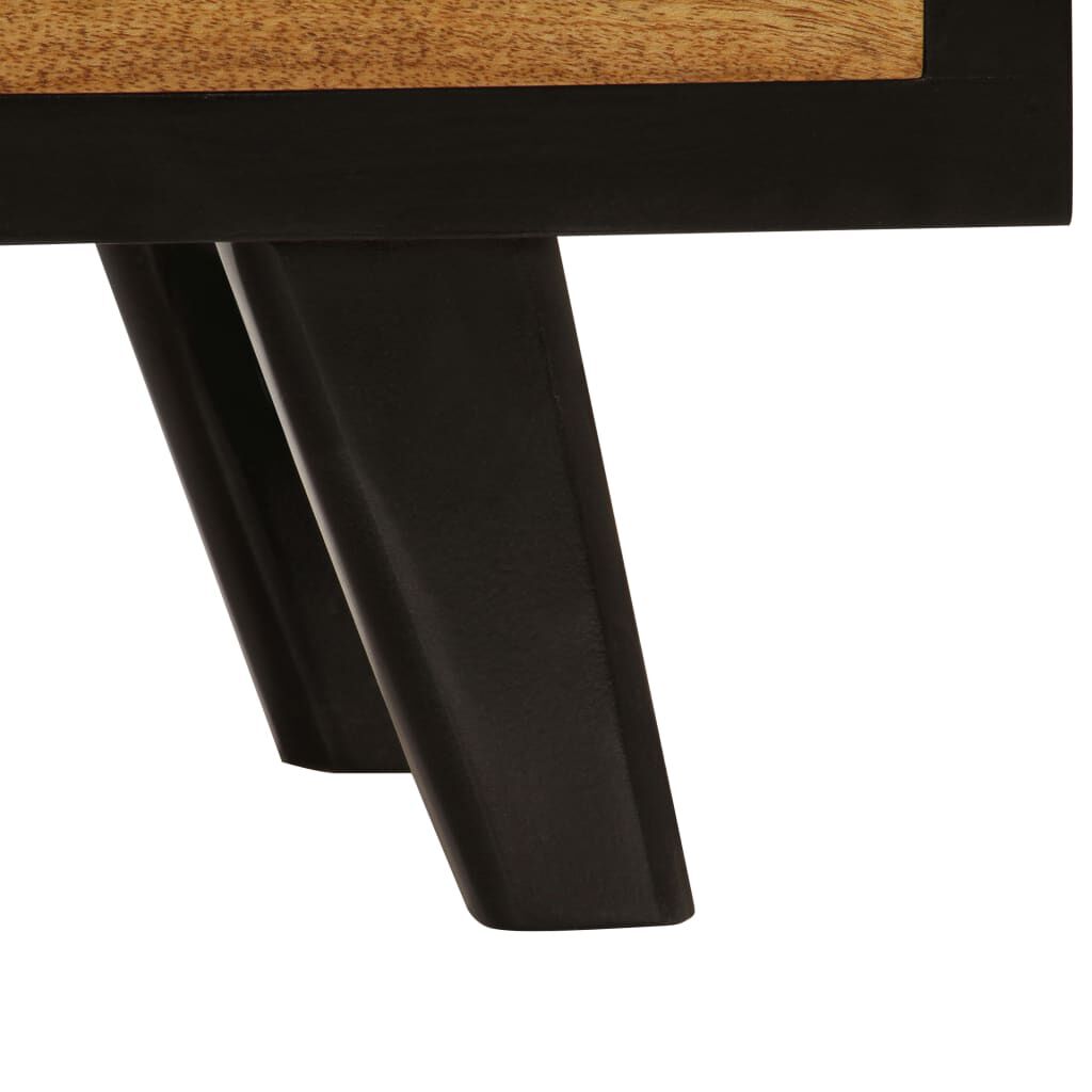 vidaXL Έπιπλο Τηλεόρασης 120 x 30 x 50 εκ. από Μασίφ Ξύλο Μάνγκο