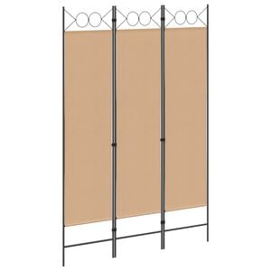 vidaXL 3-Panel Room Divider &Mu;&pi;&epsilon;&zeta; 120 x 180 cm Ύ&phi;&alpha;&sigma;&mu;&alpha;