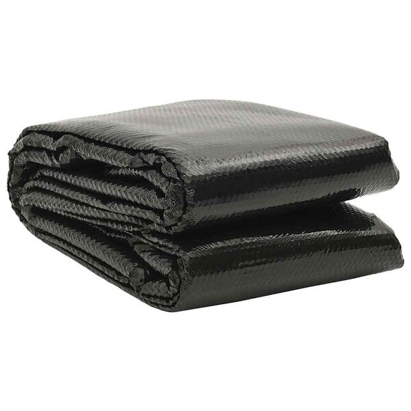 vidaXL Κάλυμμα Πισίνας Μαύρο 450 x 220 εκ. από Πολυαιθυλένιο