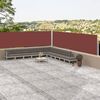 vidaXL Σκίαστρο Πλαϊνό Συρόμενο Καφέ 100 x 1000 εκ.