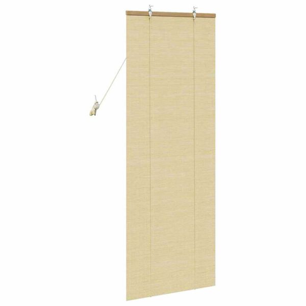 vidaXL Ρολά και Σκίες Παραθύρων Φυσικό 60 x 160 εκ. Μπαμπού