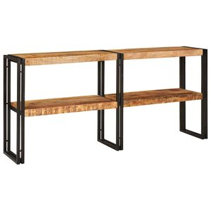 vidaXL &Tau;&rho;&alpha;&pi;έ&zeta;&iota; &kappa;&omicron;&nu;&sigma;ό&lambda;&alpha;&sigmaf; &Kappa;&alpha;&phi;έ 160 x 33 x 75 &epsilon;&kappa;. &Sigma;&tau;&epsilon;&rho;&epsilon;ό &xi;ύ&lambda;&omicron; &mu;ά&nu;&gamma;&kappa;&omicron;