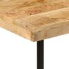 vidaXL Γραφείο 165x110x77 cm Μασίφ Ξύλο Μάνγκο και Σίδερο