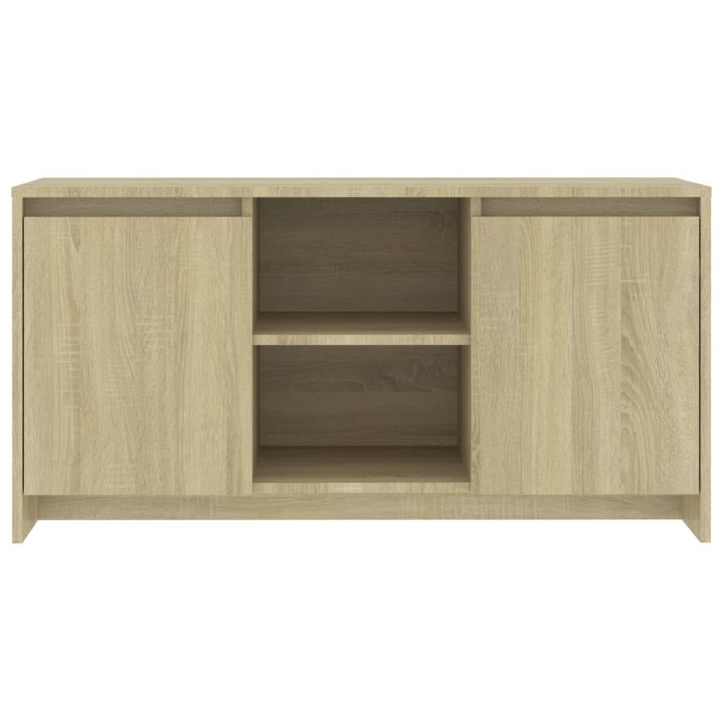 vidaXL Έπιπλο Τηλεόρασης Sonoma Δρυς 102x37,5x52,5 εκ. Επεξεργ. Ξύλο