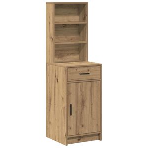vidaXL Highboard Artisan Oak 41 x 40 x 135 &epsilon;&kappa; &Epsilon;&pi;&epsilon;&xi;&epsilon;&rho;&gamma;&alpha;&sigma;&mu;έ&nu;&omicron; &Xi;ύ&lambda;&omicron;